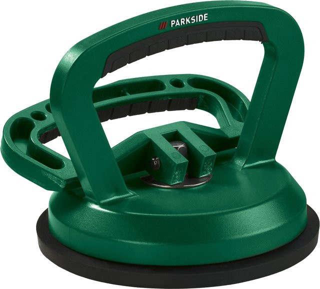 Parkside Doppelsaugheber Set in Grün, 2-teiliger Mini-Einhandsaugheber aus Kunststoff - Bild 1