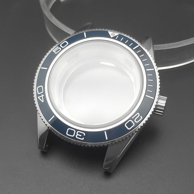 Neiton Uhrengehäuse, 41 mm, Schwarz, Saphirglas, passend für ETA 2836 2824 NH35/36 - Bild 1