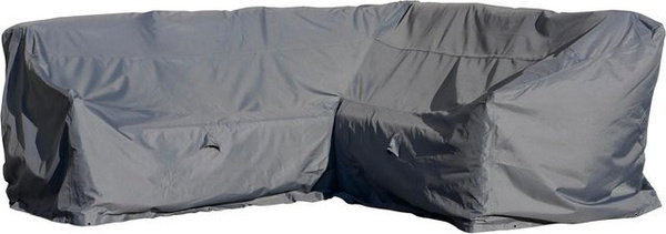 Mehr Garten Premium Dining-Lounge-Ecke in L-Form, Farbe: Grau, B/T/H: 305 x 305 x 65-100 cm