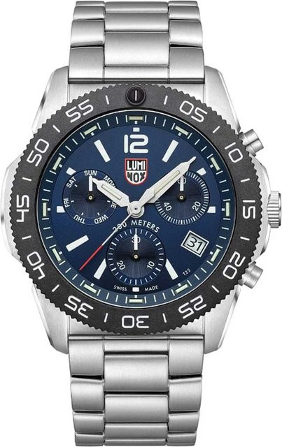 Luminox Chronograph, Quarz, Edelstahl, 44 mm, Herren, 20 ATM - Bild 1