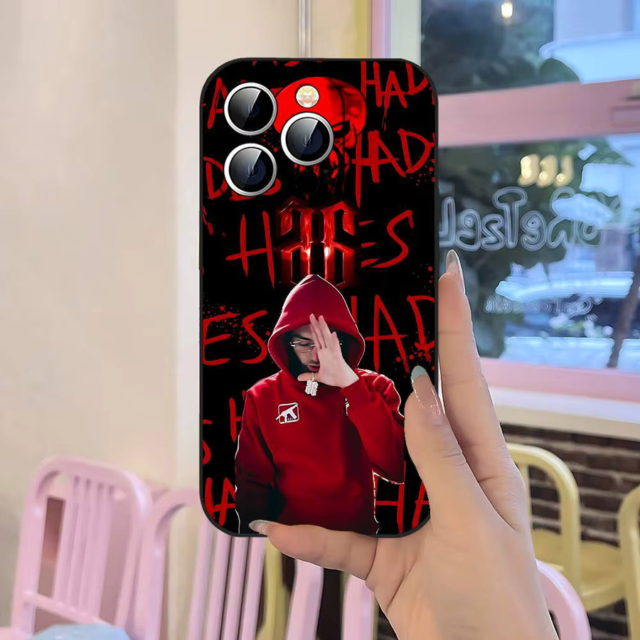 Rapper H-Hades 66 Handyhülle aus weichem Silikon in Matt für iPhone Modelle - Bild 3