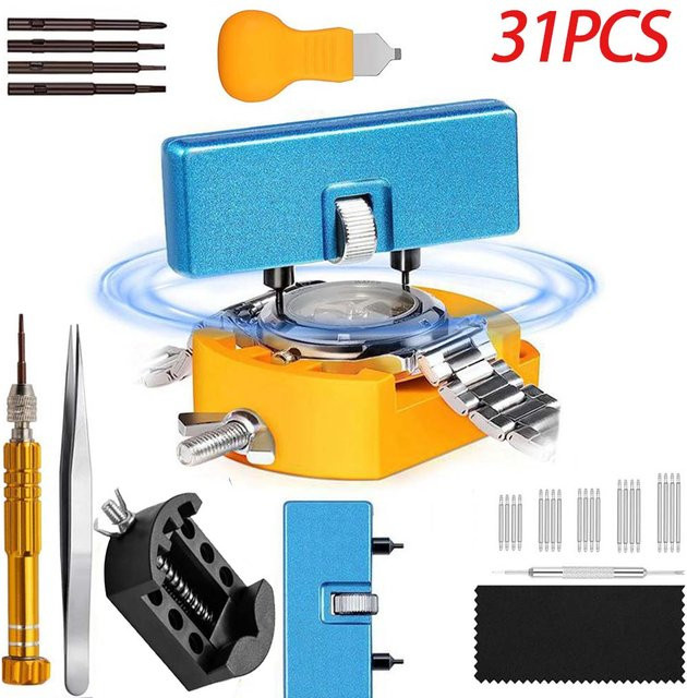 FancyWrist Uhrmacher Reparatur Tool Kit, 31 Teile, Unisex - Bild 1