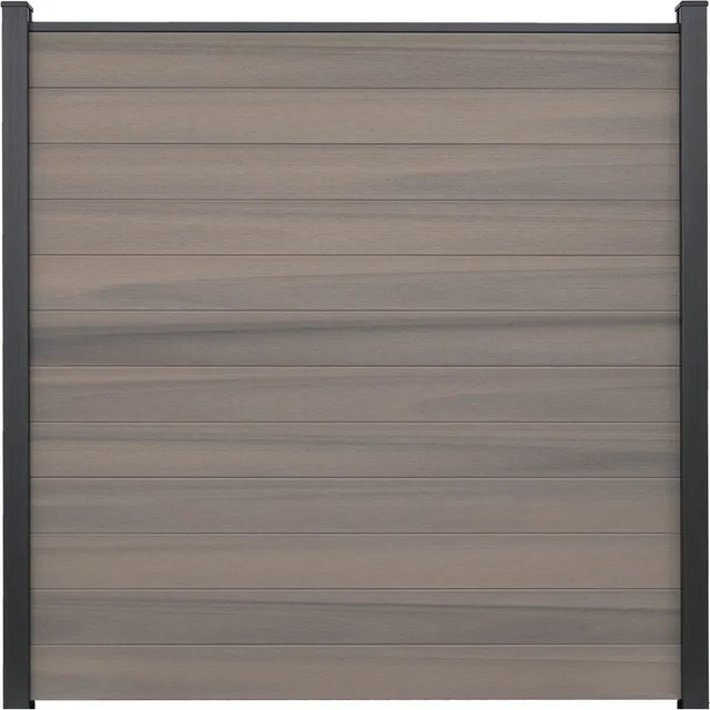 GroJa Solid Steckzaunsystem Bi-Color Braun B/H: 180 x 180 cm - Bild 1