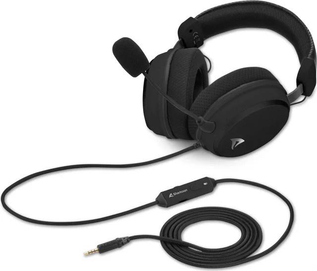 Sharkoon Skiller SGH25 Gaming-Headset Over-Ear in Schwarz mit 3,5 mm Klinkenanschluss - Bild 1