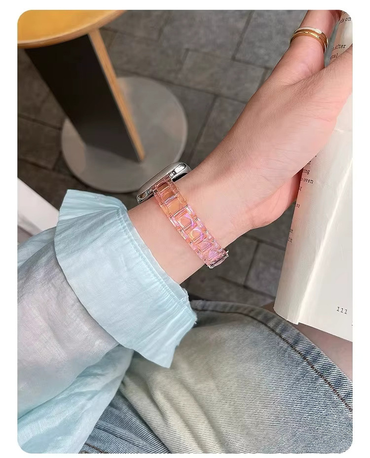TINUORA Uhrenarmband Kunststoff, Bunt, Unisex - Bild 3