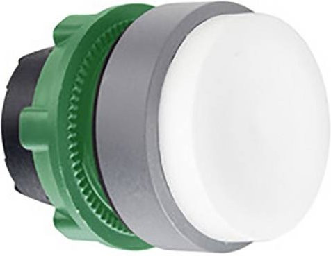 Schneider Electric ZB5AL1C0 Drucktaster-Frontelement aus Kunststoff in Weiß, Grau und Multicolour - Bild 1