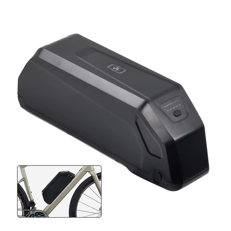 Hailong Downtube E-Bike-Akku Li-Ionen-Akku in Schwarz für 250W bis 1000W Motoren mit 13Ah - Bild 2
