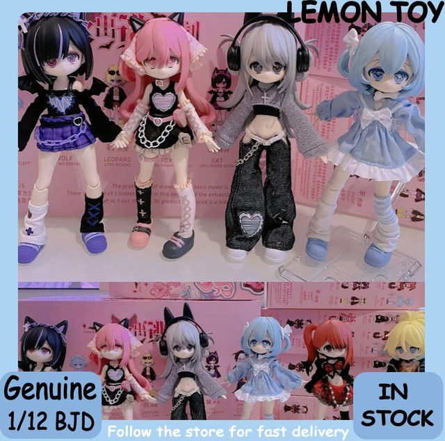 HEROCROSS Anime Figur Echte 10.000 Fluchtpläne Blindbox 1/12 BJD bewegliche Gelenkfigur Desktop-Dekoration - Bild 1