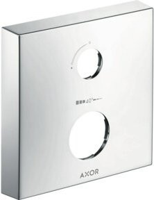 Hansgrohe Axor Verlängerungsrosette mit Mengenregulierung, eckig, Chrom - Bild 1