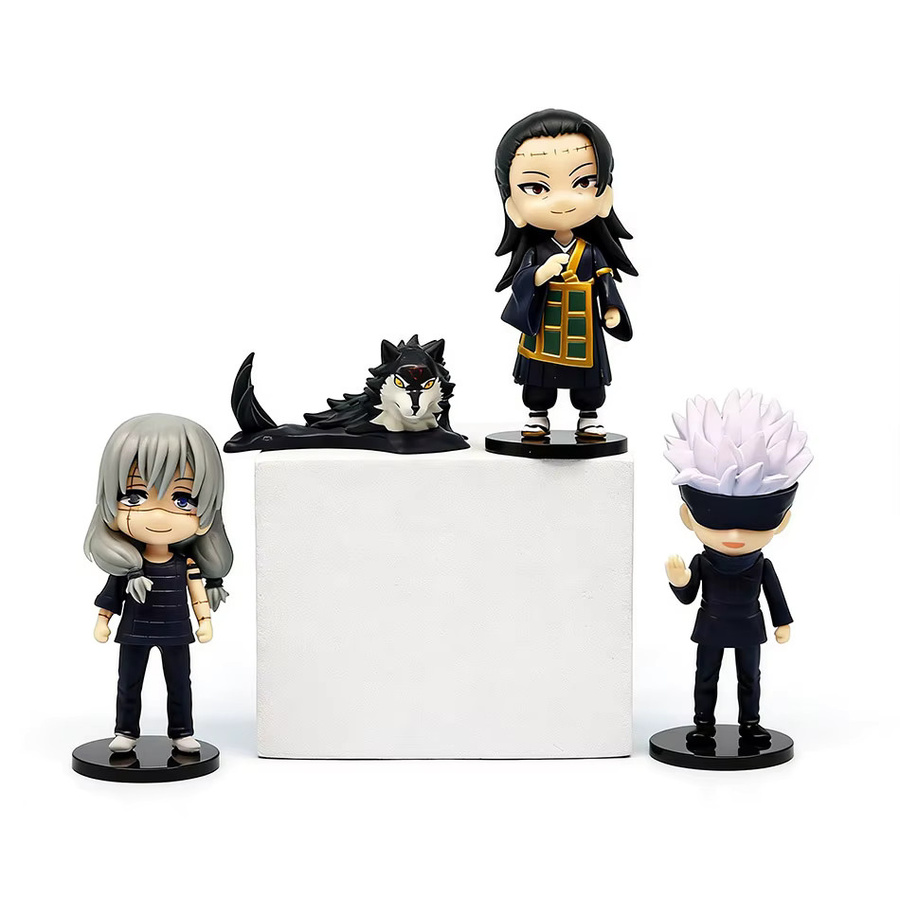 Bandai JJK Itadori Yuji Geto Suguru Fushiguro Megumi Ryomen Sukuna Mahito Gojo, Actionfigur, Kunststoff, Bunt / Mehrfarbig - Bild 2