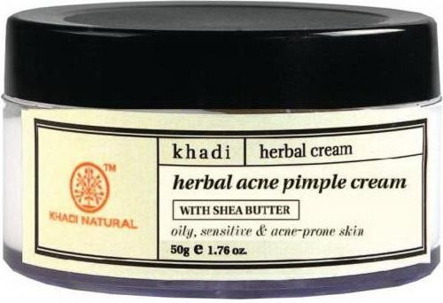 Khadi Natural Creme, 50 g, Sheabutter, Unreine Haut / Akne - Bild 1