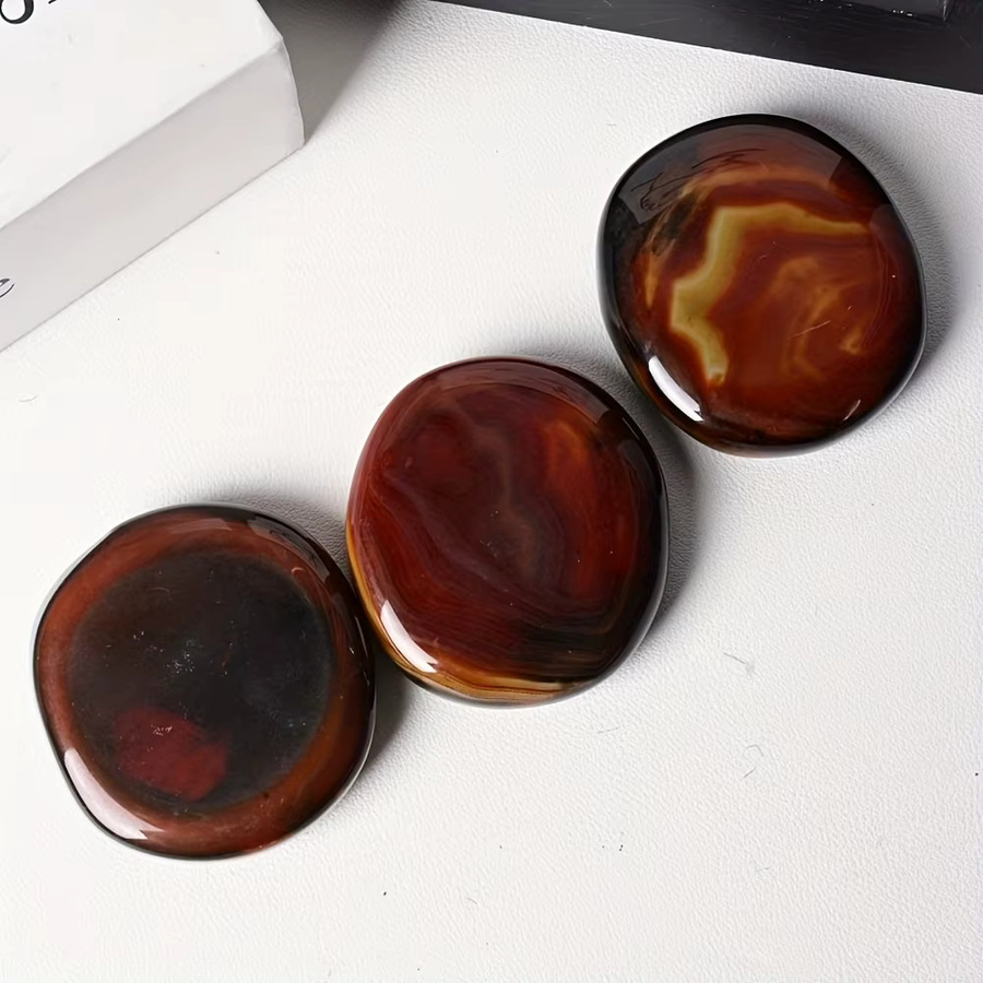 CrystalHola Sardonyx-Palmenstein, Bunt, Unisex - Bild 5