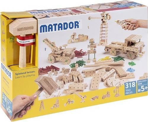 Matador Explorer Baukasten Konstruktions-Set mit 318 Teilen - Bild 1