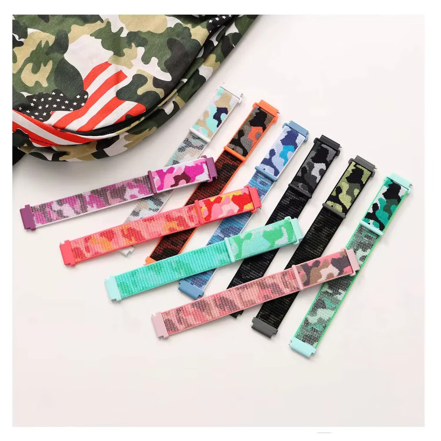 jansin Uhrenarmband Nylon, Textil/NATO, Bunt, Unisex - Bild 5