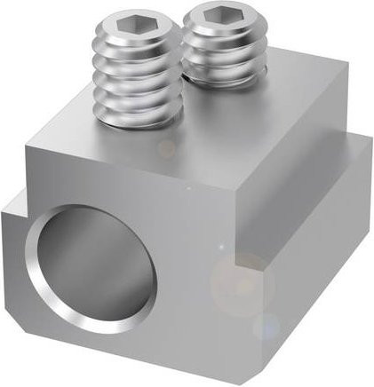 Balluff Haltewinkel BMF 303-HW-40 BAM00L4 aus Messing in Silber - Bild 1