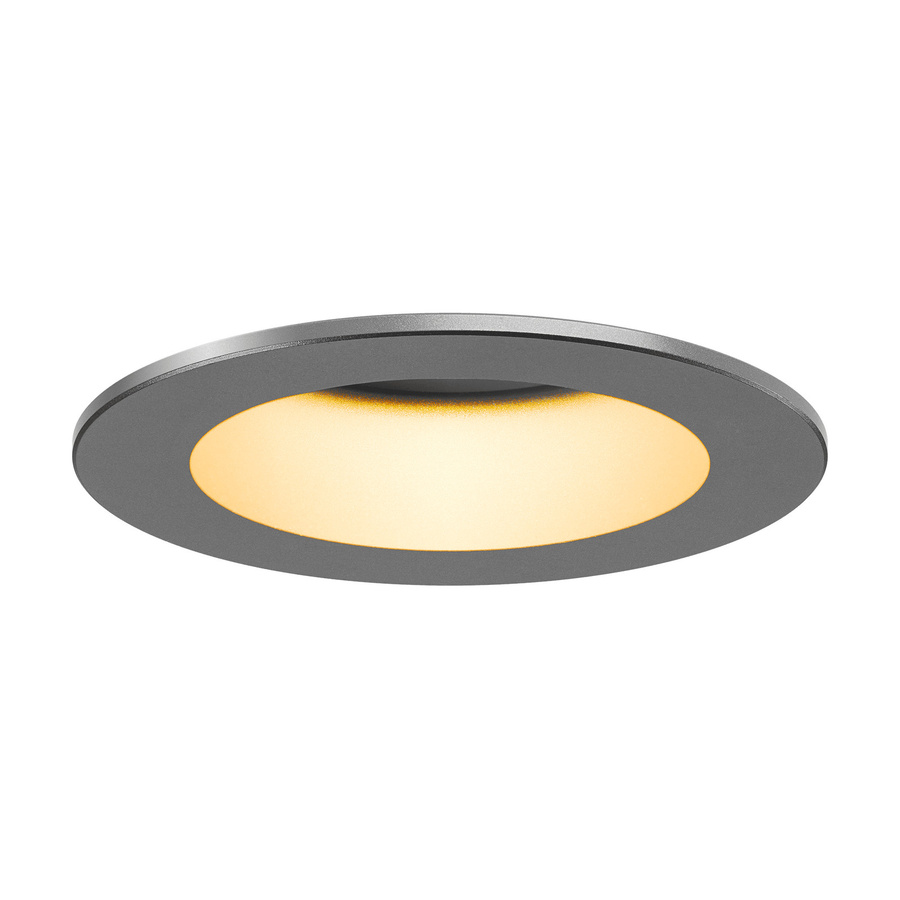 Luxvenum Forma-Inside LED Einbauleuchte 24V in Anthrazit, 6W, dimmbar, IP44, Höhe: 42 mm - Bild 1