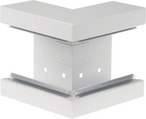 Hager Außeneck BRS6513037035 Grau B: 13,0 cm, T: 6,8 cm - Bild 1