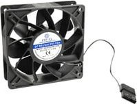 Inter-Tech Gehäuselüfter DFG12038B12DN Schwarz B/T/H: 120 x 120 x 38 cm - Bild 1