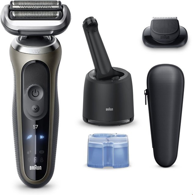 Braun Series 7 Elektrorasierer für Herren, Gold - Bild 2