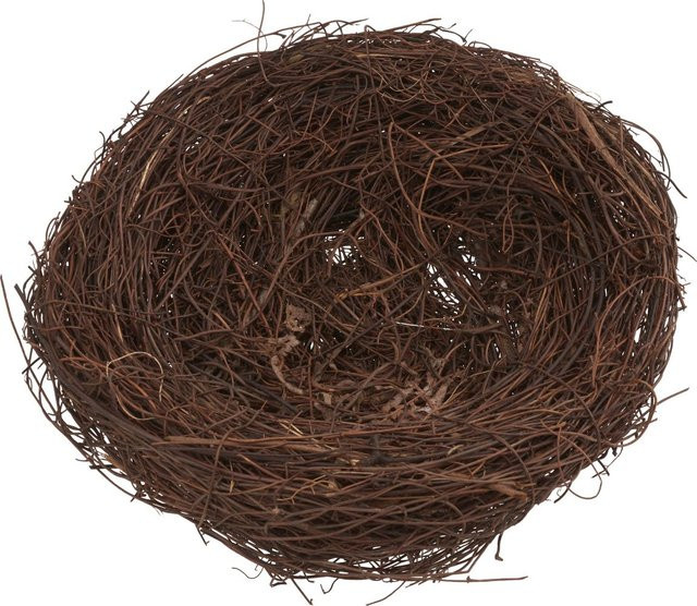 VBS Reisig Nest in Braun für die Osterzeit - Bild 1