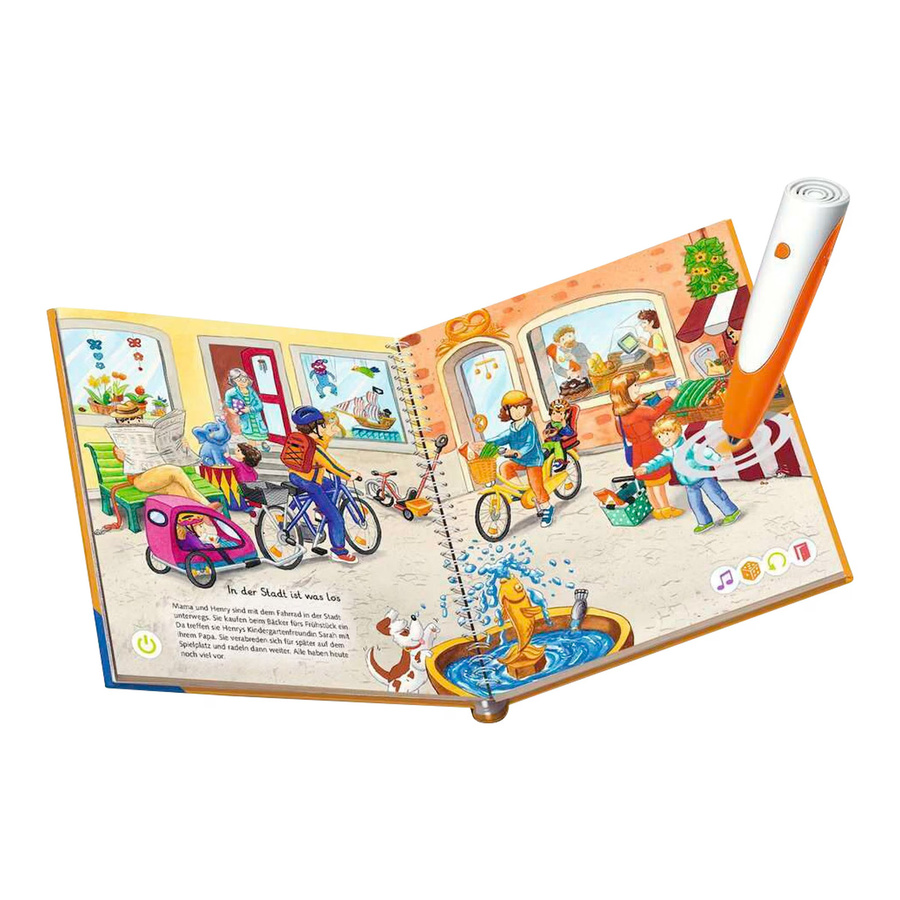 Ravensburger tiptoi Mein Wörter-Bilderbuch Unterwegs Lernbuch ab 3 Jahren - Bild 2