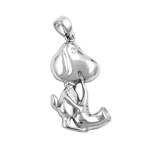 SIGO Anhänger Hund mit Trompete, 925 Silber, Unisex - Bild 1