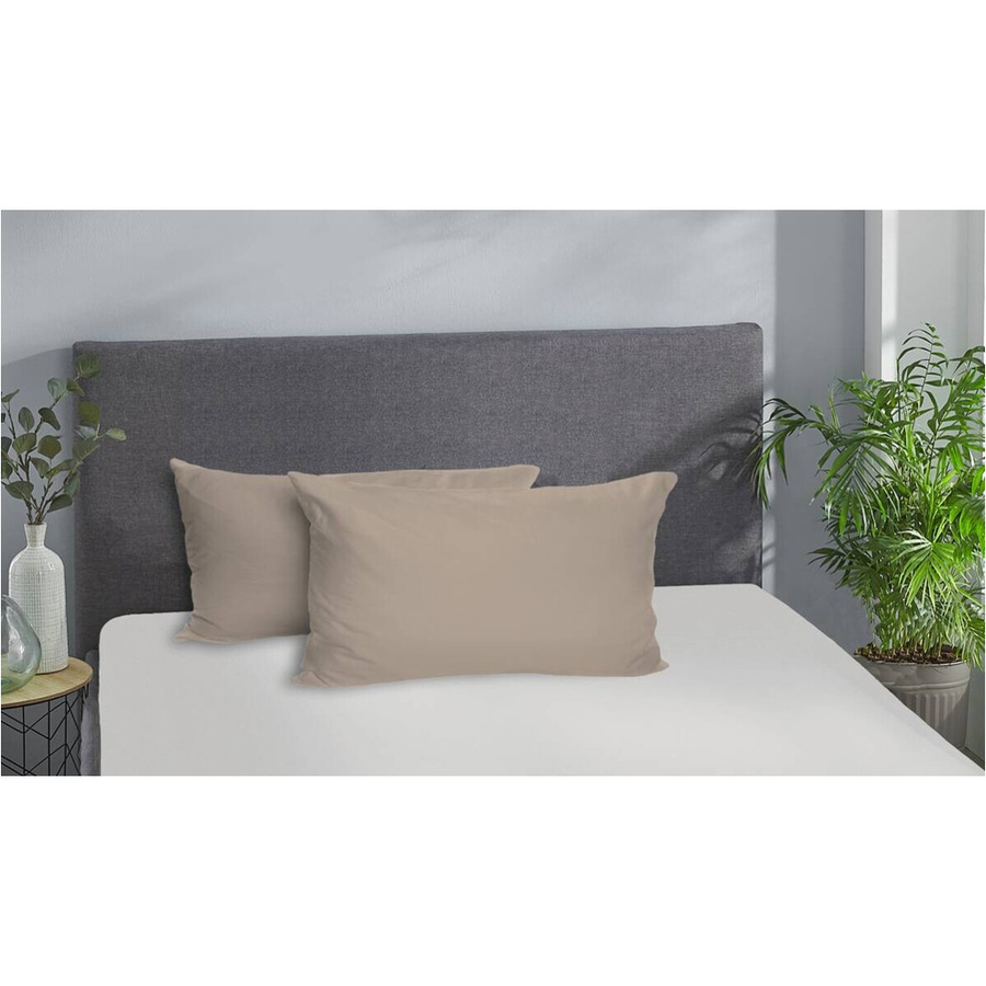 Pocoline Kissenbezug Jersey aus Baumwolle in Beige, B/L: 80 x 80 cm - Bild 2