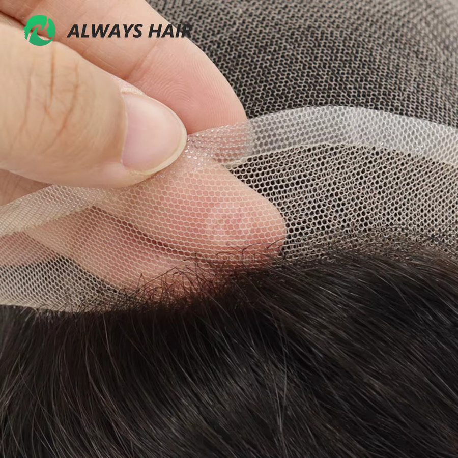 Alwayshair Dura Lace Herren-Kapillarprothesenhaar, indisches Haar - Bild 4
