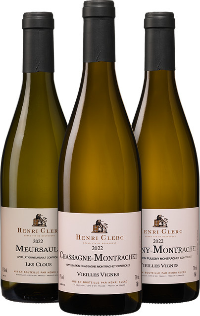 Henri Clerc Weißwein Chardonnay Burgund 3 x 0,75 l - Bild 1