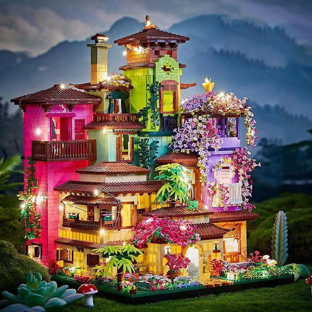 Magische Schlossbausteine DIY Straßenansicht, Spielzeug, ab 6 Jahren - Bild 1