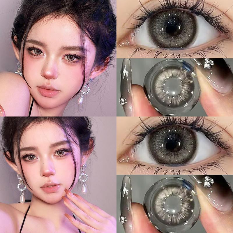 Kisseye Myopie-Kontaktlinsen, Braun, Unisex - Bild 2