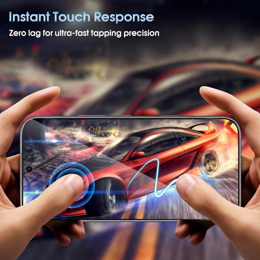 Honor 600 Pro 5G und Honor 600 Anti-Spy Displayschutzfolie aus gehärtetem Glas 2.5D 9H transparent - Bild 4