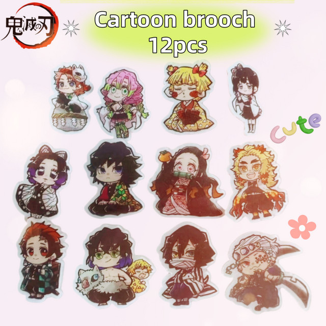 Bandai Brosche Anime Demon Slayer, Unisex - Bild 1