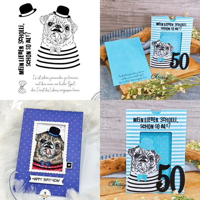 Metall-Stanzform Wechselbild-Schuber 2026 für DIY Scrapbooking und Bastelarbeiten in Silber - Bild 1