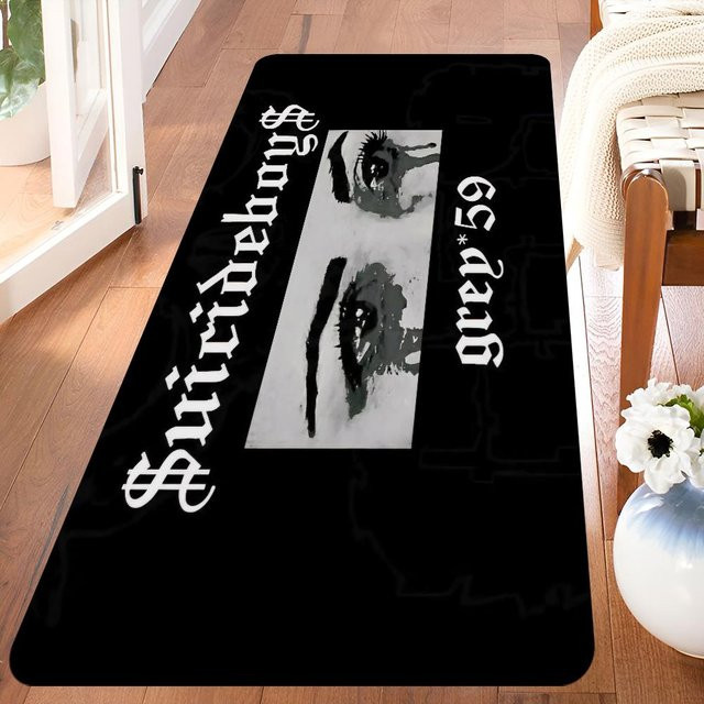Karpetti S-suicideboys G59 Gaming Fußmatte, Schwarz, B/T: 60 x 40 cm - Bild 1