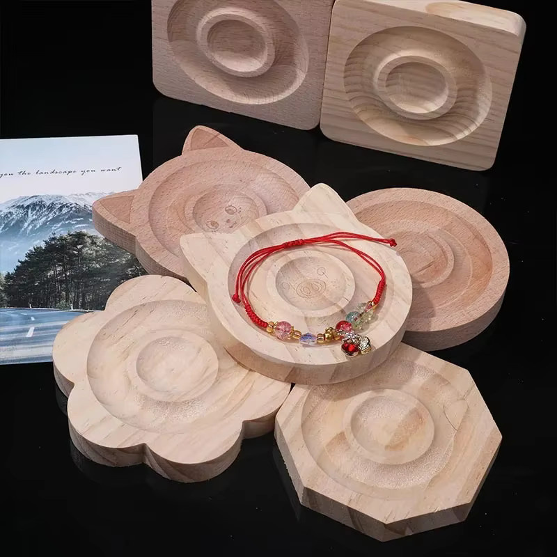 QIAO Schmuck Design Board, Holz, Werkzeug für Armband und Halskette - Bild 2