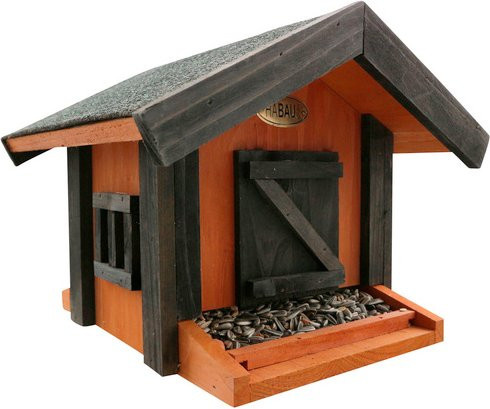 HABAU Futterhaus Buntspecht in Braun - Bild 1