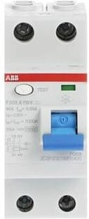 ABB FI-Schutzschalter F202A-40/0,03-110V RCD 40A 230V in Weiß - Bild 1