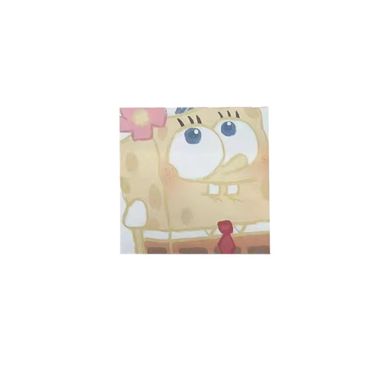 5er-Set Kawaii SpongeBob und Patrick Star Haftnotizen, bunte Anime Post-it Notizblöcke für Büro und Schule - Bild 2