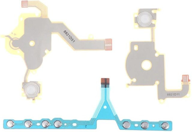 Sony Flex-Flachbandkabel Ersatz für PSP 3000 linke und rechte Tasten in Beige - Bild 1