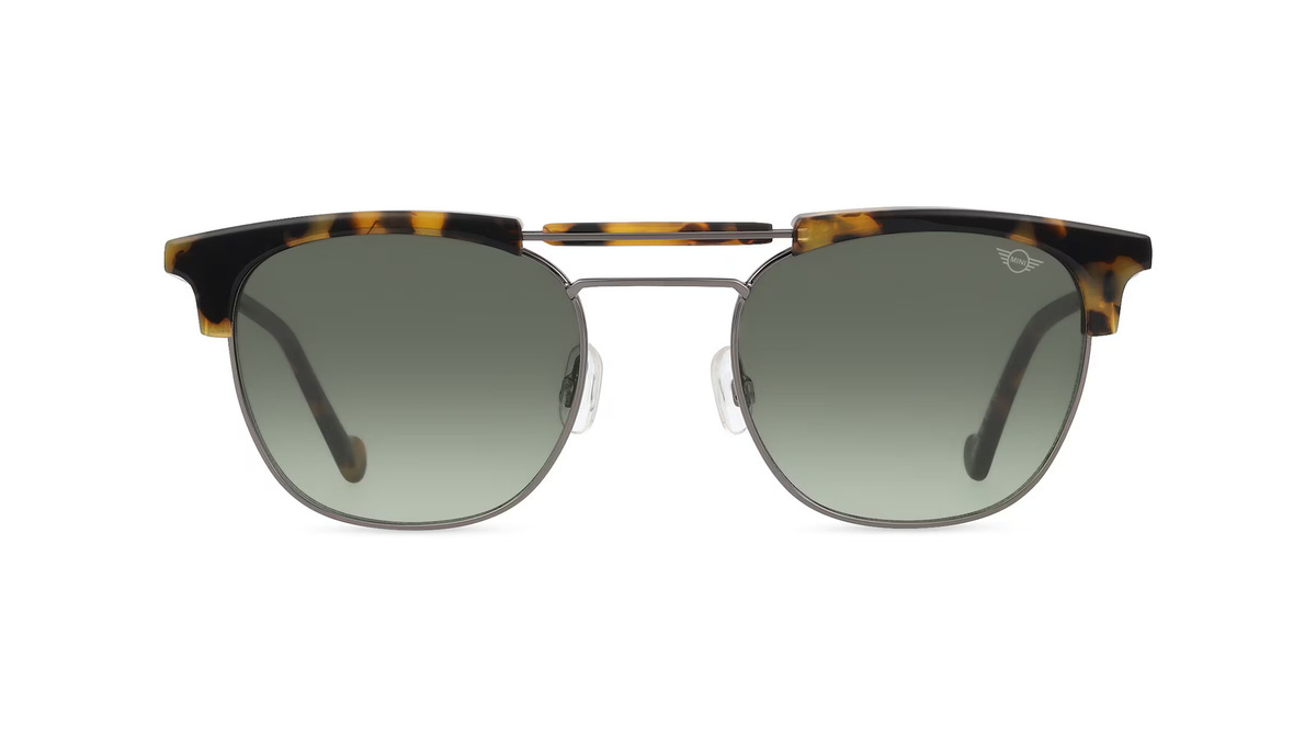 MINI EYEWEAR 747013 Sonnenbrille Browline, Vollrand, Metall, Herren, braun - Bild 1