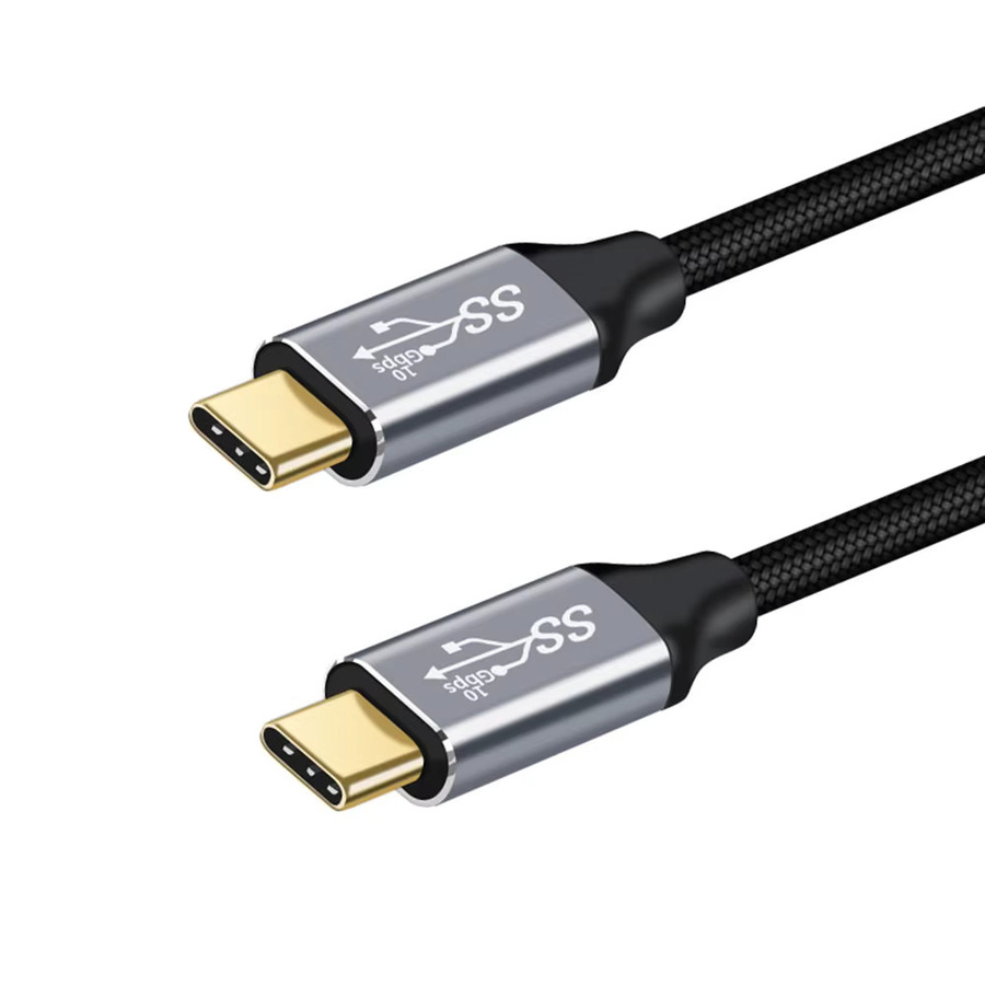 CableDeconn USB C 3.1 Gen 2 Kabel in Schwarz mit 10 Gbit/s Datenübertragung, 4K-Videoausgang und 100 W PD-Schnellladefunktion - Bild 7