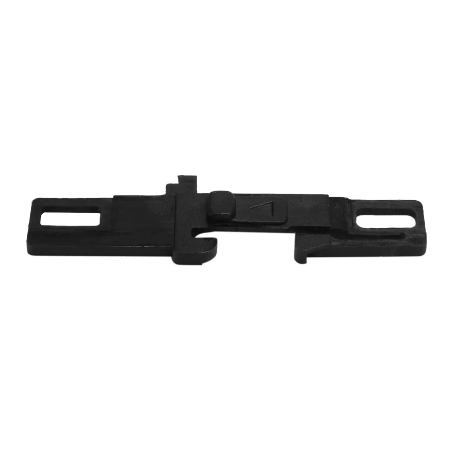 Rückhaken Sperrhaken Türschnalle in Schwarz für Canon EOS 30 50 33 7 7S 30 V - Bild 2
