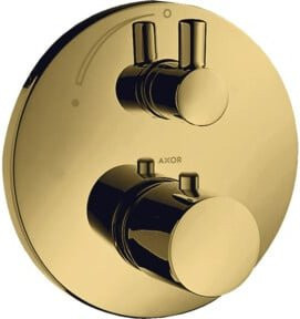 Hansgrohe Axor Uno UP-THM Fertigmontageset mit Absperrventil in Gold Optik - Bild 1