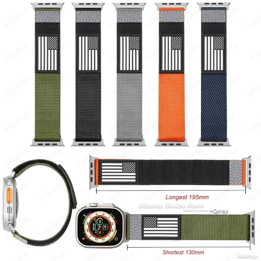 HQstrap Uhrenarmband Nylon, Sport, Bunt, Unisex - Bild 6