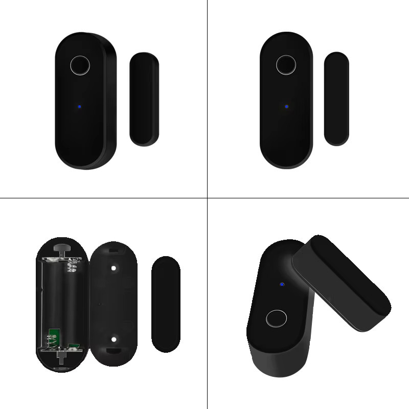 Tuya Smart WiFi Tür und Fenster Sensor in Schwarz mit App- und Sprachsteuerung für Alexa und Google Home - Bild 3