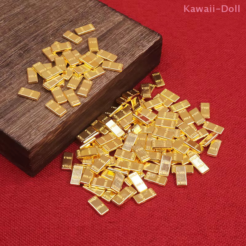 DIAPER&CORED Miniatur Gold Bars, Puppenhaus Dekoration, 50-teiliges Set - Bild 2