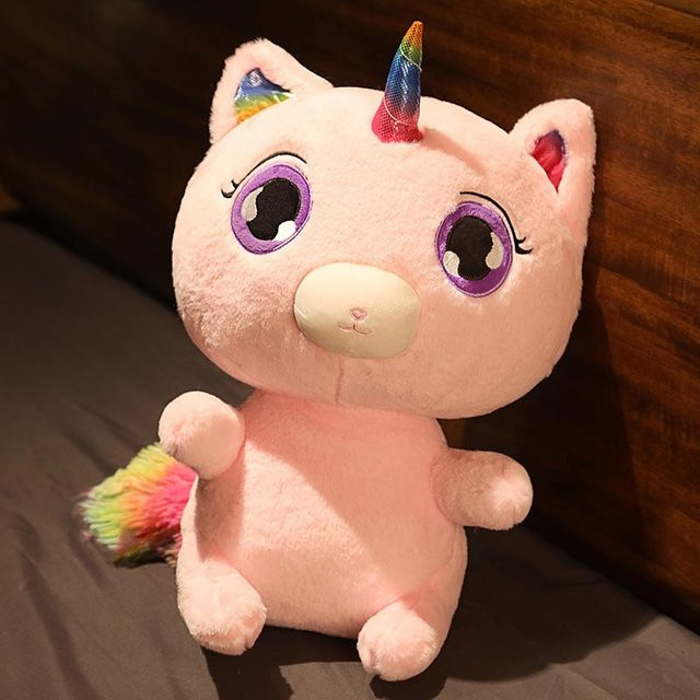 Binchi Keji Travel Einhorn & Katzen Plüschtiere, Stoffpuppe, 45cm, ab 12 Jahren - Bild 1