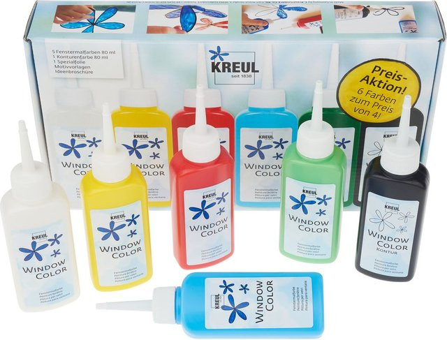 Kreul Window Color Glas Design Aktions-Set, ab 6 Jahren - Bild 2