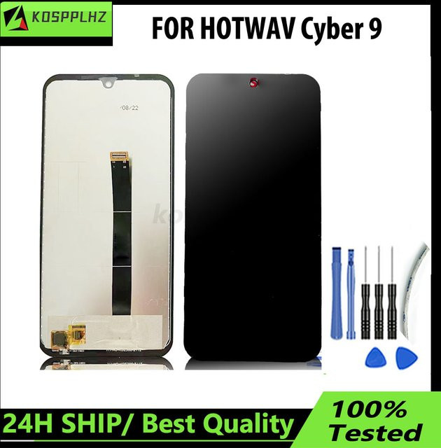 Hotwav Cyber 9 Pro LCD-Display Touchscreen Digitalisierer Baugruppe Ersatzteil in Schwarz - Bild 1